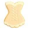 Fluted Corset 3.5 Inch Cookie Cutter from The Cookie Cutter