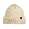 Rich Cotton Wool Beanie (Beige)