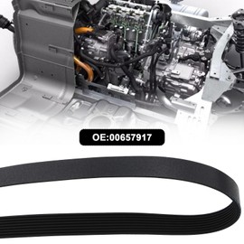 VGOL 1965PH8 V-Ribbed Belt 00657917 Drive Belt Compatible with Bosch Compatible with Whirlpool Compatible with Bauknecht Tumble Dryer Rubber Drum Belt with 8 Ribs