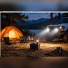 12V 48W Square LED Work Light, 6500K White Waterproof Off-Road