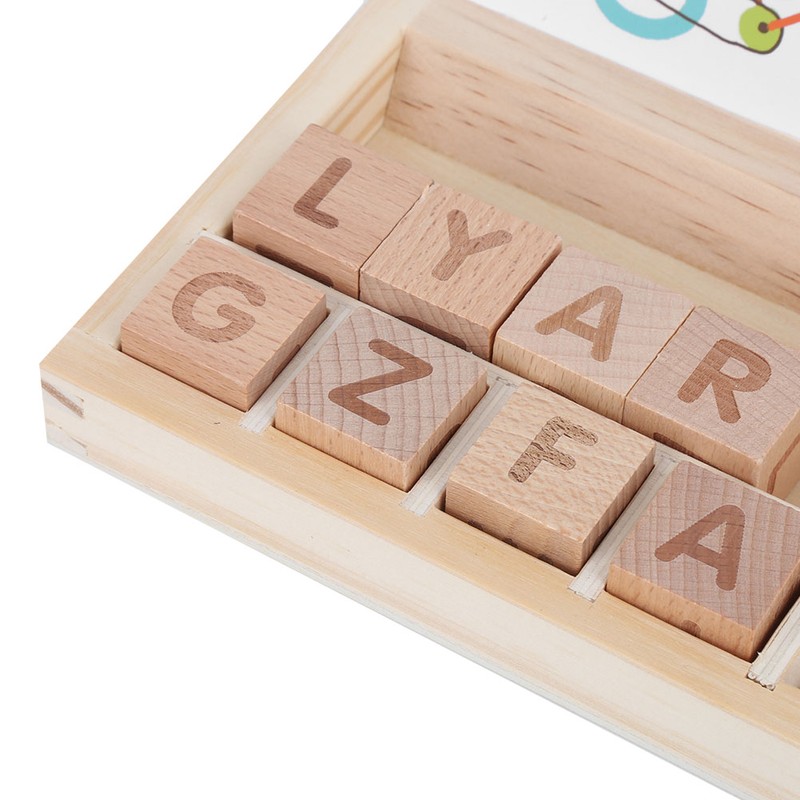 Construction Toys Early‑Learning English Letters Alphabet Baby Enlightenment Toy