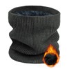 Buauty Grey Neck Warmer Winter Neck Gaiters for Men Women
