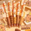Capybara Erasable Gel Pens for Writing – Cute 0.5mm Refillable