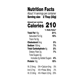 SKIPPY  New SKIPPY PROTEIN Peanut Butter Creamy Plant Based Spread Jar 16oz