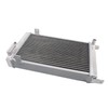 ECMRAD 3 Row Aluminum Radiator Replacement for Gas Shifter Kart