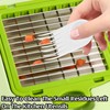 2Pcs Vegetable Kitchen Knife Cleaning Tool Fork Supplies, Salad Chopper
