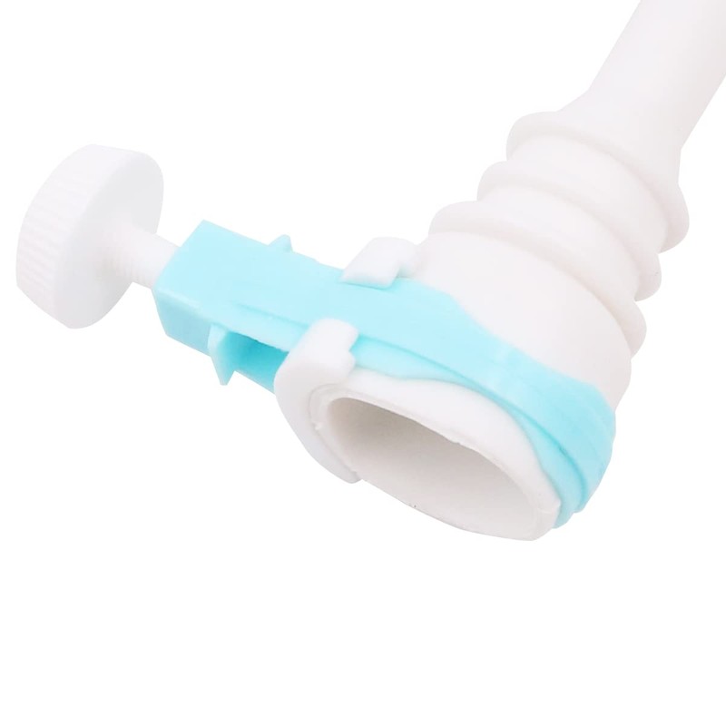 WANGCL 2 PCS Adjustable Faucet Extender 17.5cm Blue Tap Extender