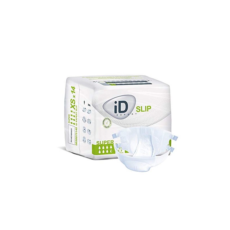 Ontex iD Expert Slip All-in-One Incontinence Briefs - Super -