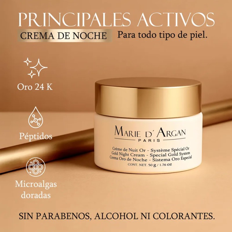 Duo Crema Oro 24k + Exfoliante Sublime Marie Dargan