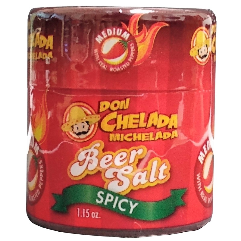 Don Chelada Beer Salt, Spicy Flavor, 1 Each, 1.15 oz.,