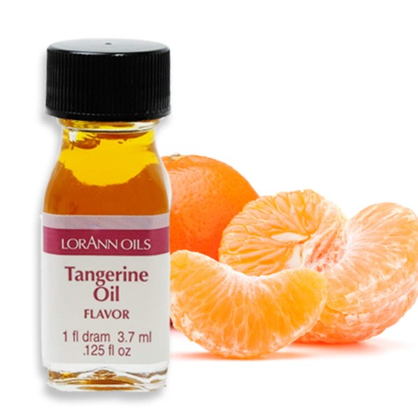 LorAnn Tangerine Oil SS, Natural, 1 dram bottle (.0125 fl oz - 3.7ml - 1 teaspoon)- 12 Pack