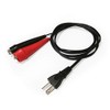 Atima 12ボルト DC充電ケーブル (V型) ヤマハ発電機 Predator Generator Yamaha EF2000is Harbor
