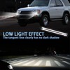 PGTOPONE Switchback White/Amber LED Front Side Marker Headlight Daytime Running