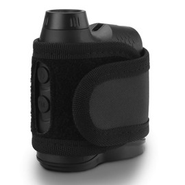 Golf Laser Rangefinder Strap, Rangefinder Storage, Measuring Instrument Holder, Measuring Instrument Storage, Velcro Closure, Strong Magnet, Convenient to Carry, Lightweight, Black
