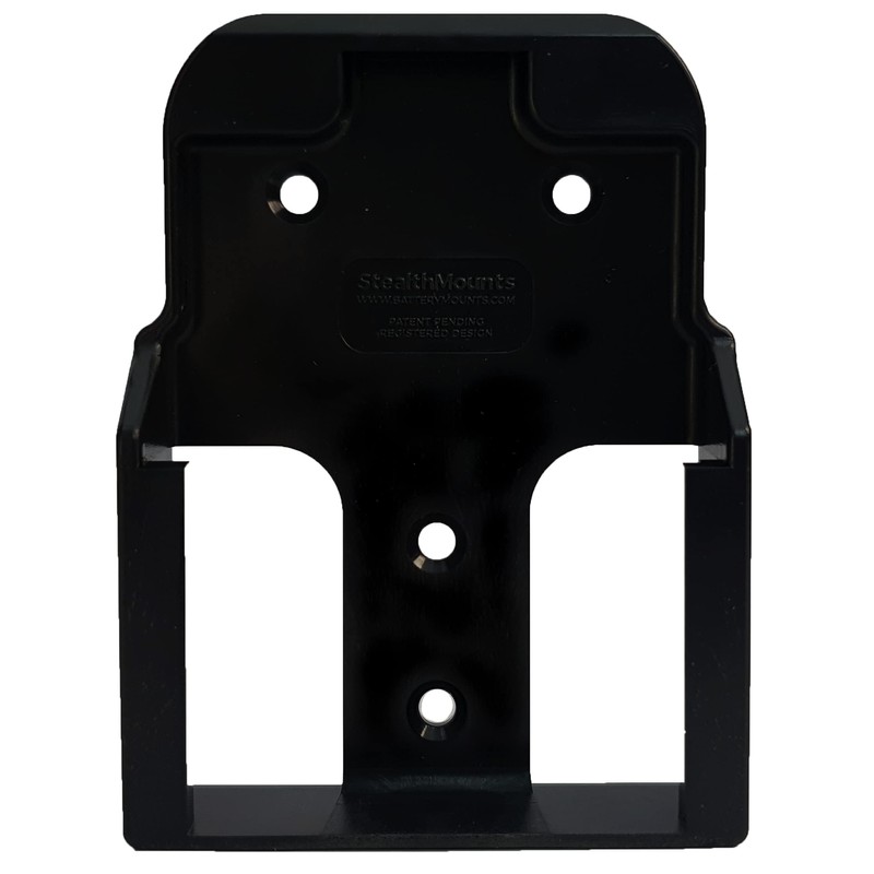 StealthMounts Battery Holder Compatible with Ridgid 18V (6 Pack) -