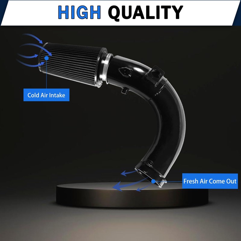 PUZZLEDEER Cold Air Intake Kit fit for 2007.5-2012 for Dodge
