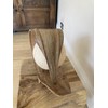 Real Coconut Leaf Table Bedside Lamp Electrial Light - Cream