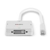 LINDY Mini DisplayPort 1.2 to HDMI DVI and VGA Converter
