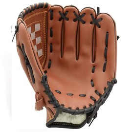 YOASONEK Baseball Gloves Parent & Child Soft Baseball Club Gloves Catch Ball Practice Ball with Ready to Play Ball Beginners Adult Kids Lower Grade Right Throw (Left Hand) (Boy, 11.5", Brown)