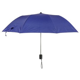 CHEETAH LEISURE Dark Blue Polyester Folding Pocket or Handbag Umbrella