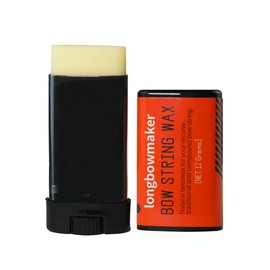 longbowmaker Archery Bow String Wax Natural Beeswax Protective Rail Lube Bowstring Maintenance Wax for All Bowstrings