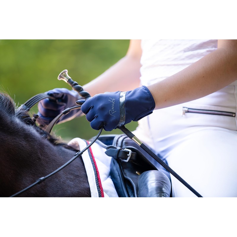 Roeckl Sports equestrian gloves LORRAINE, ladies summer riding glove, desert