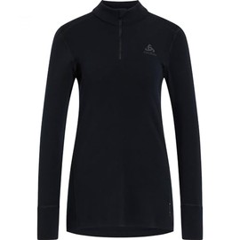 Odlo Donna Maglia funzionale a maniche lunghe con zip MERINO 260