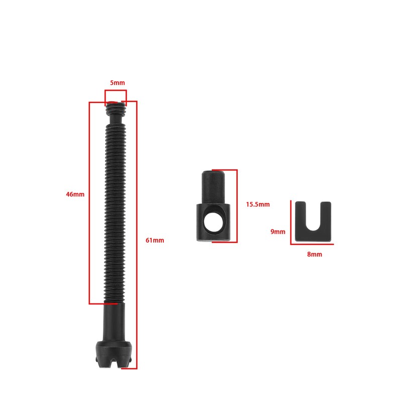Briny River 2-Pack Chainsaw Adjustment Screw Tensioner Replacement Part Suitable