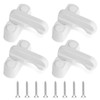 4 Pack Door Jammer Sash Jammers for UPVC/PVC Doors and