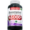 FITO MEDICS- Lab resveratrol 180 cápsulas 45000 mg suplemento de