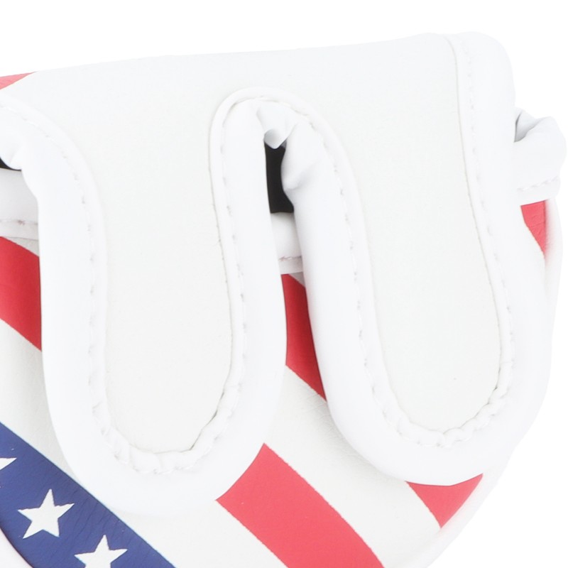 Waterproof PU Golf Mallet Headcover Center Putter Cover Protector with