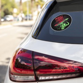 Stock Market Bull Bear Fight Forex Futures Car Bumper Window Sticker Decal Wall Street Sticker Trader Car Sticker Good for any flat surface Laptop Bumper Skateboard Luggage 4.5" sb77