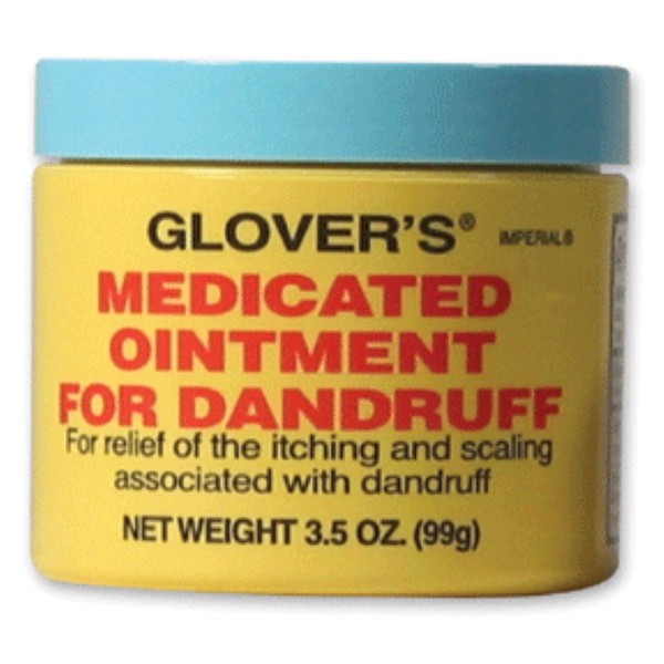 Glovers Medicated Ointment for Dandruff 3.5 oz (Pack of 4)