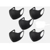 Reusable Face Mask Black Covering Washable Breathable Dust Mouth Cover