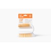 Full Circle Tough Stuff, All-Purpose Scrub Brush, Tile, Grout, White
