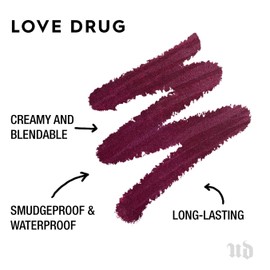 Urban Decay 24/7 Glide-On Eye Pencil, Eyeliner with Waterproof Colours, Shade: Love Drug, 1.2g