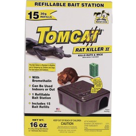 Tomcat Rat Killer Ii Refillable Bait Station 1lb
