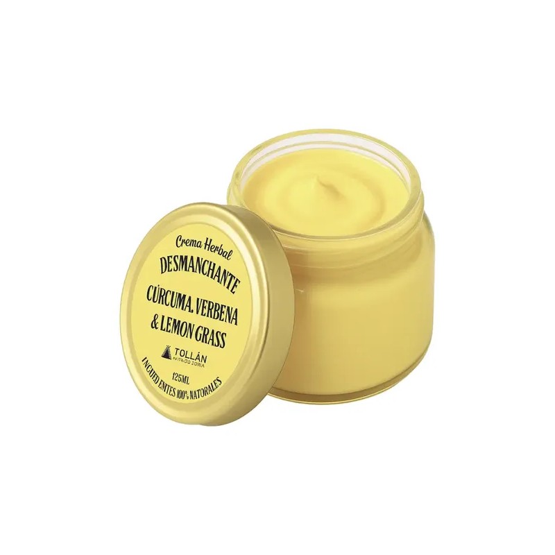 Crema Desmanchante Aclarante De Cúrcuma Y Lemongrass