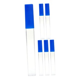 ABOOFAN 6PCS Transparent Thermometer Storage Tube Needle Case for Body Temperature Compact Portable Design for Versatile Holder for Thermometers Needle Tools