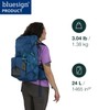Osprey Talon Oxygen Lightweight Hiking Backpack, Scoria Blue/Night Shift -