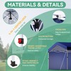 COBIZI Canopy Tent 10x10 Pop Up Canopy with One Button