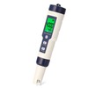 5 in 1 Professional Multi-parameter Combo Testing Meter PH/EC/TDS/Salinity/Thermometer Digital