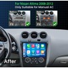 Car Radio Stereo for Nissan Altima 2008-2012: Upgrade 2+64GB 5G-WIFI