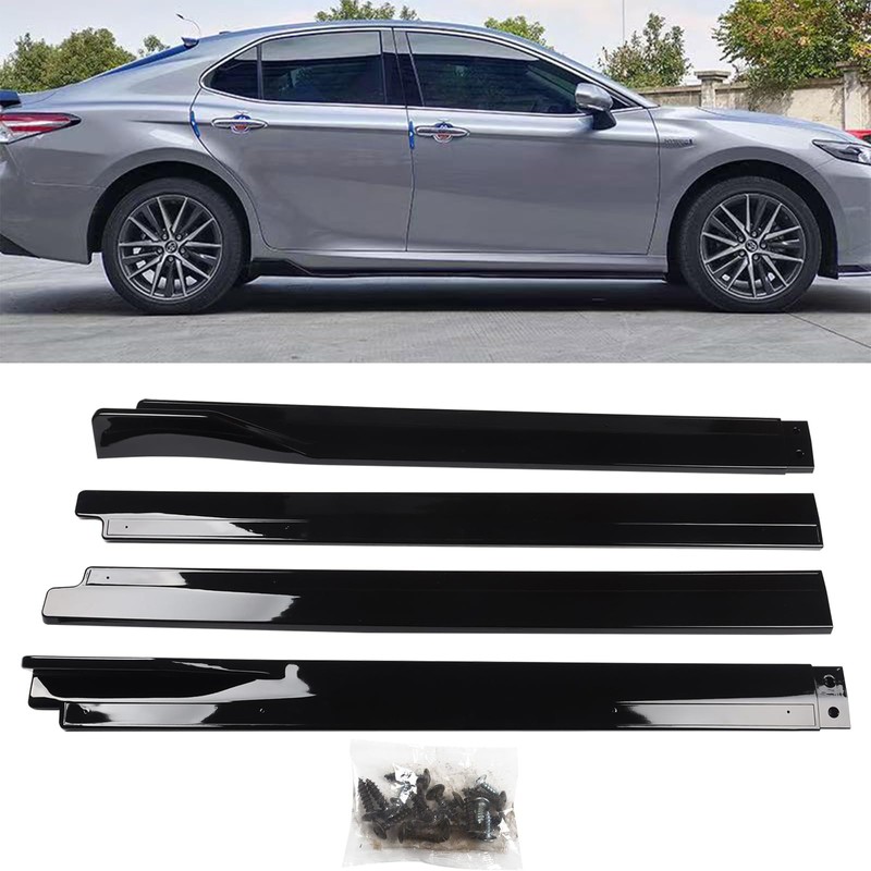 MUCO New Side Skirts 2pcs for Toyota Camry LE SE