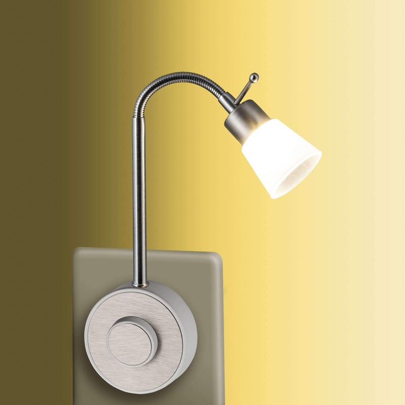 SEBSON LED socket lamp, dimmable, LED light for socket, 2W,