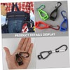 VILLFUL Practical Outdoor Camping Hooks Pack Hooks for Hat Sunglasses