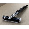 Rhapsody Luxury 3035 Executive Steel Fountain Pen BLACK Ink Pens