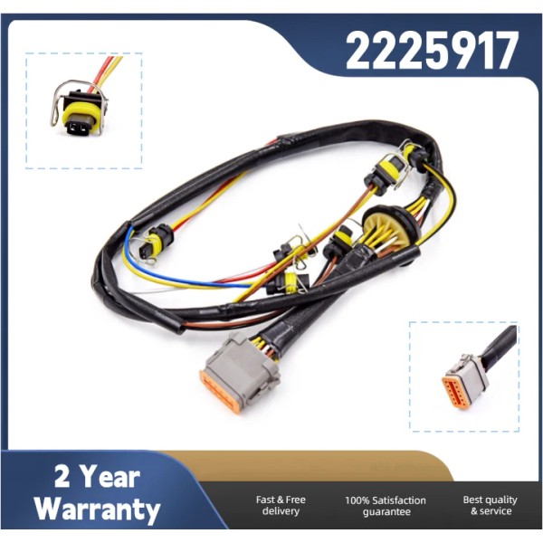JOMOK Fuel Injector Wiring Harness 2225917 For CAT Caterpillar C7