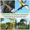 Grefinity Pole Saws for Tree Trimming, 27 FT Manual tree