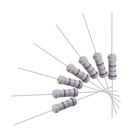 sourcing map Metal Oxide Film Resistance Axial Lead 1 W 1 Watt 180 Ohm ± 5% Tolerance Pack of 50